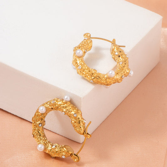 GOLD HOOP EARRINGS