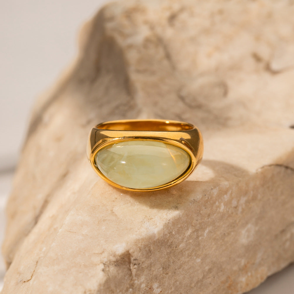 NATURAL STONE RINGS