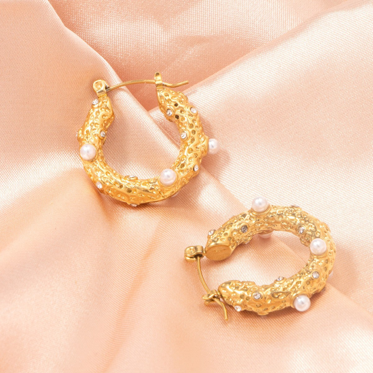 GOLD HOOP EARRINGS