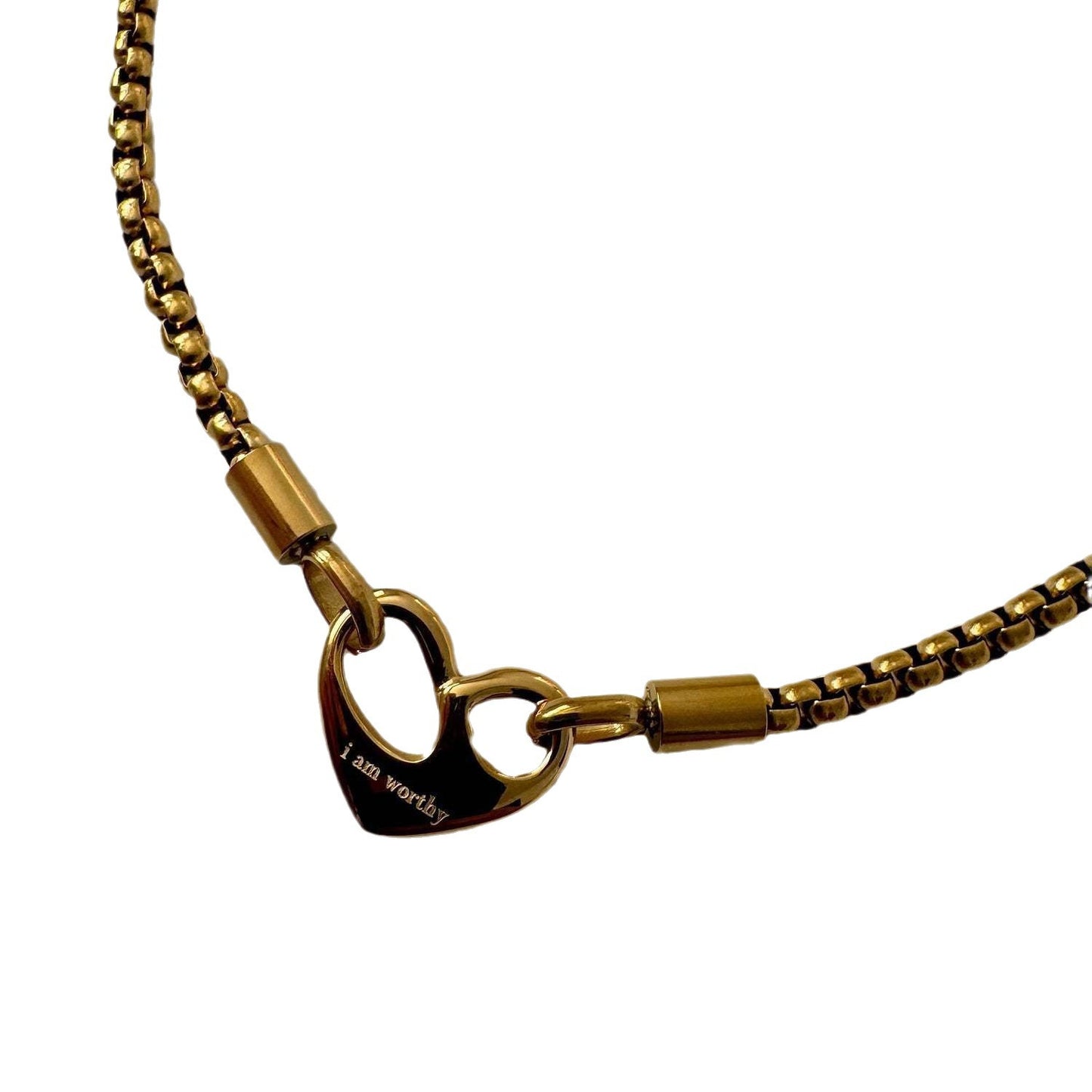 GOLDEN HART VENICE CHAIN CHOKER